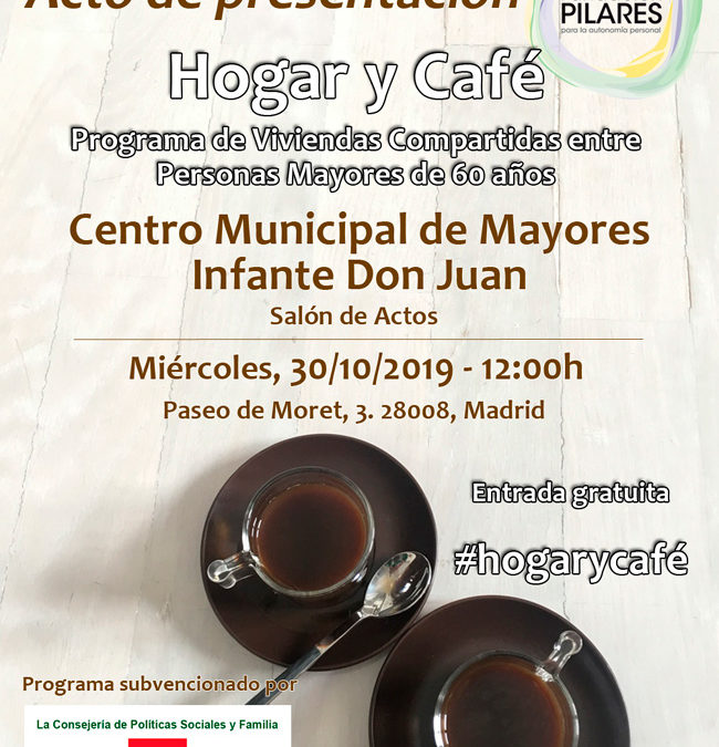 Presentación del Programa Hogar y Café -Viviendas Compartidas entre Personas Mayores-, en el Centro Municipal de Mayores Infante Don Juan. 30/10/2019